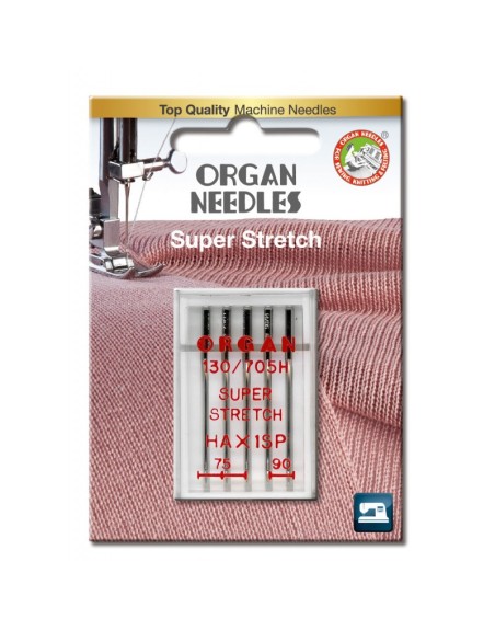 Paquet de 5 aiguilles assortiment super strech 75 90