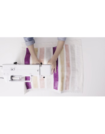 Machine à coudre et à broder bernina b570 QE quilter's edition vue de haut