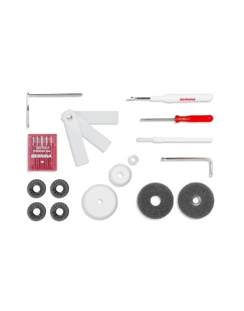 Kit d'accessoires livré avec la Machine à coudre et à broder Bernina B790 PRO