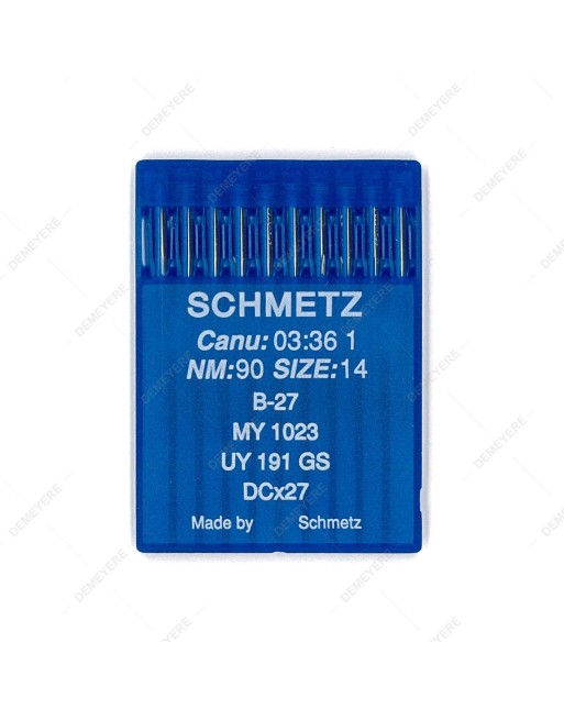 Aiguilles industrielles B27/ DCx27 taille 90