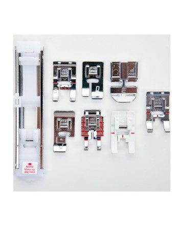Pieds inclus avec la machine à coudre onyx 25 husqvarna-viking