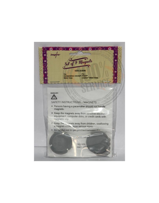 Jeu de 4 aimants pour cadre à broder