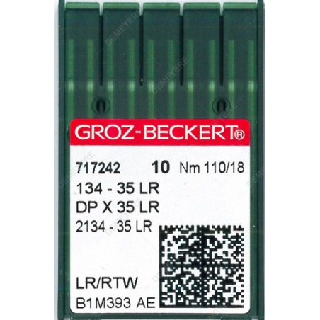 Aiguilles industrielle 134-35 DPX35LR x10 NM110