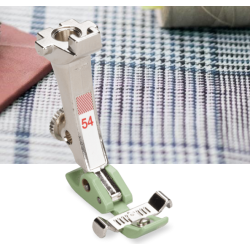 PIED BERNINA FERMETURE A GLISS. TEFLON N°54