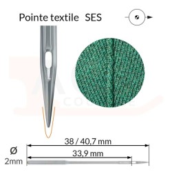 Aiguilles industrielle 134R / DPx5 SES
