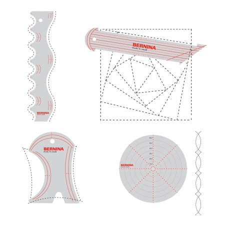 kit règles essentielles Quilting BERNINA