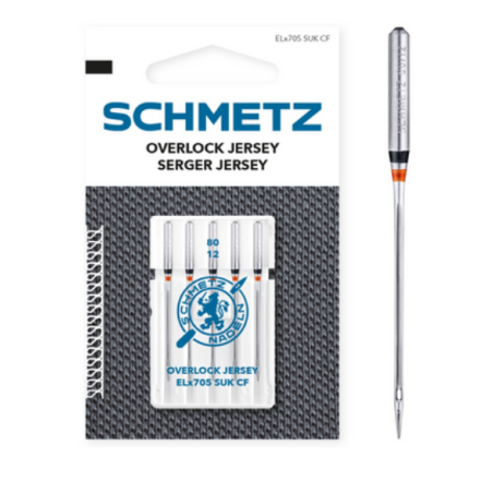 Paquet de 5 aiguilles Overlock - Schmetz