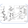 Kit bordage pour machine DA669 simple aiguille