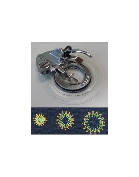 PIED POINT FLEUR ET CERCLES ELNA 202258007