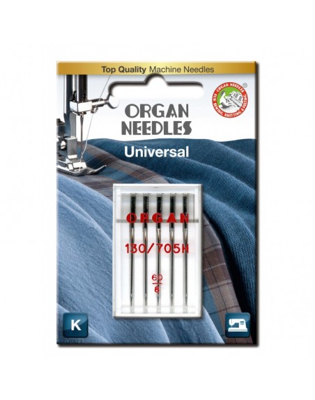 Paquet de 5 aiguilles 60 ORGAN