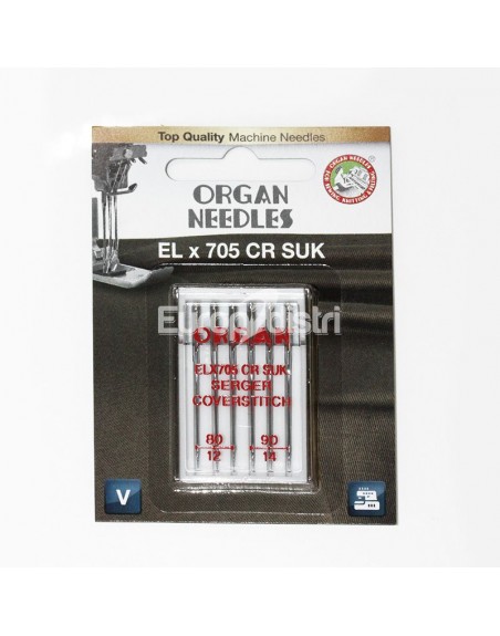 Assortiment 6 Aiguilles CR 80/90 ORGAN