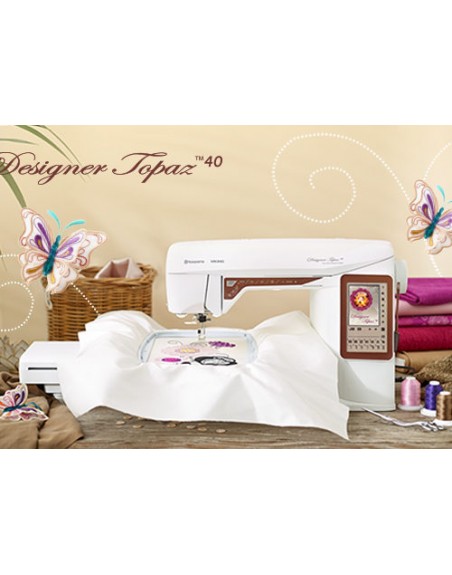 Machine à coudre et à broder HUSQVARNA DESIGNER TOPAZ 40