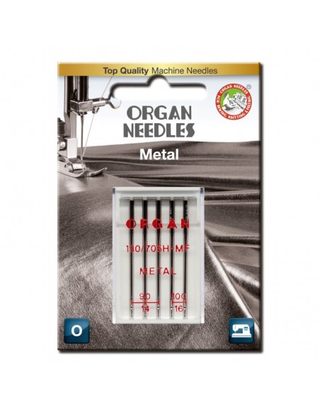 Paquet de 5 aiguilles assortiment METAL 90/100 ORGAN