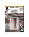 Paquet de 5 aiguilles assortiment METAL 90/100 ORGAN