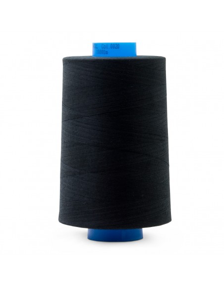 Fil à broder AMANN ISA 150 NOIR de 10000M