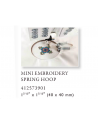 Cercle à broder MINI HOOP 40x40 D1 HUSQVARNA