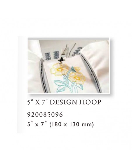 Cercle à broder DESIGN HOOP 18x13