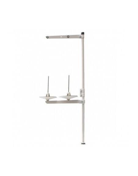 PORTE BOBINE INDUSTRIELLE 2 cones