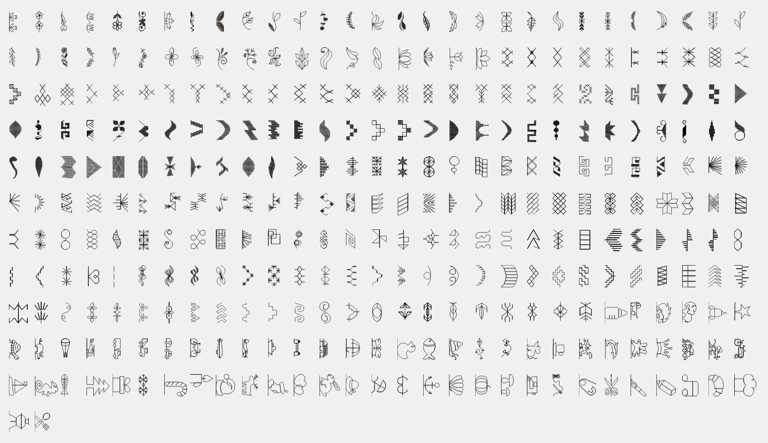 Les points décoratifs de la bernina b735