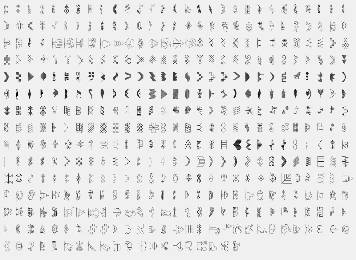 Les points décoratifs de la Bernina B 770 QE PLUS