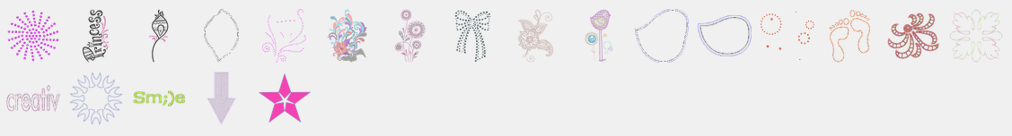 Les motifs Designwork de la bernina b590