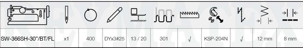 machine à coudre SW 366